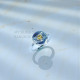 Wholesale 925 Sterling Silver Citrine Triple Moon Goddess Ring | MYS SR290 | 2.1g Wholesale 925 Sterling Silver Citrine Triple Moon Goddess Ring | MYS SR290 | 2.1g