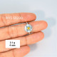 Wholesale 925 Sterling Silver Citrine Triple Moon Goddess Ring | MYS SR290 | 2.1g Wholesale 925 Sterling Silver Citrine Triple Moon Goddess Ring | MYS SR290 | 2.1g