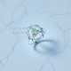 Wholesale 925 Sterling Silver Peridot Vishuddha Throat Chakra Ring | MYS SR294 | 2g Wholesale 925 Sterling Silver Peridot Vishuddha Throat Chakra Ring | MYS SR294 | 2g
