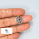 Wholesale 925 Sterling Silver Garnet Openwork Sunburst Sunwheel Ring | MYS SR301 | 2.3g Wholesale 925 Sterling Silver Garnet Openwork Sunburst Sunwheel Ring | MYS SR301 | 2.3g