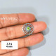 Wholesale 925 Sterling Silver Peridot Openwork Sunburst Sunwheel Ring | MYS SR302 | 2.3g Wholesale 925 Sterling Silver Peridot Openwork Sunburst Sunwheel Ring | MYS SR302 | 2.3g