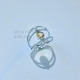 Wholesale 925 Sterling Silver Citrine Pear Multi-Band Cage Ring.| MYS SR315 Wholesale 925 Sterling Silver Citrine Pear Multi-Band Cage Ring.| MYS SR315