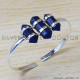 Lapis Lazuli 925 Sterling Silver Bangles (SJWB-114) Lapis Lazuli 925 Sterling Silver Bangles (SJWB-114)