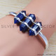 Lapis Lazuli 925 Sterling Silver Bangles (SJWB-114) Lapis Lazuli 925 Sterling Silver Bangles (SJWB-114)