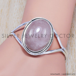 Ruby 925 Sterling Silver Bangles (SJWB-108)