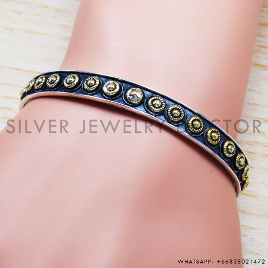 925 Sterling Silver Bangles (SJWB-109) 925 Sterling Silver Bangles (SJWB-109)