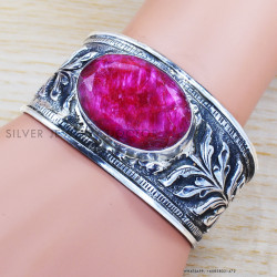 Ruby 925 Sterling Silver Bangles (SJWB-131)