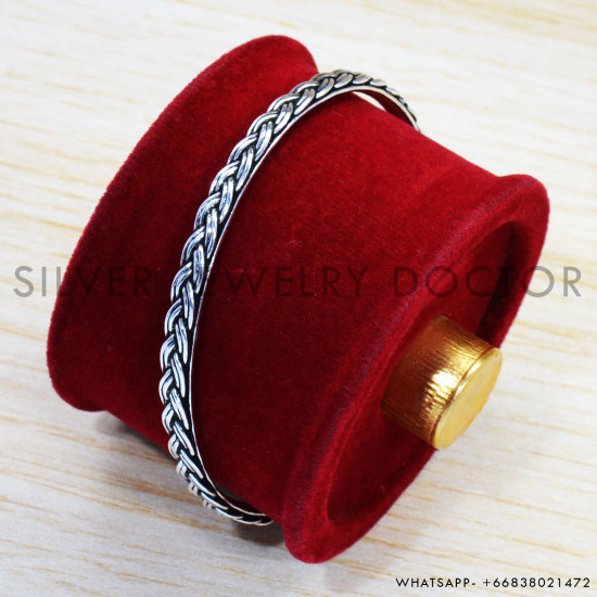 925 Sterling Silver Bangles (SJWB-137) 925 Sterling Silver Bangles (SJWB-137)