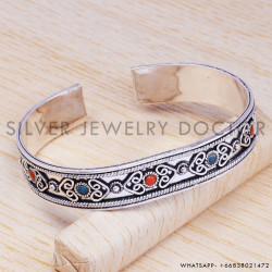 Carnelian 925 Sterling Silver Bangles (SJWB-14) Carnelian 925 Sterling Silver Bangles (SJWB-14)