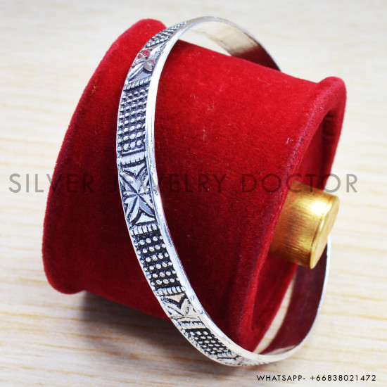 925 Sterling Silver Bangles (SJWB-144) 925 Sterling Silver Bangles (SJWB-144)