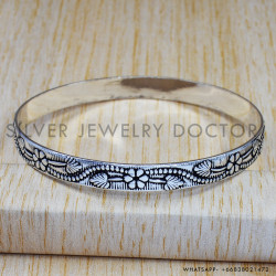 925 Sterling Silver Bangles (SJWB-147)