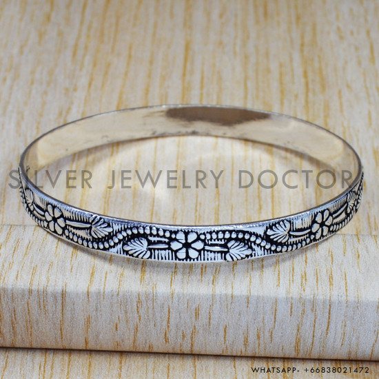 925 Sterling Silver Bangles (SJWB-147) 925 Sterling Silver Bangles (SJWB-147)