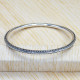 Anniversary Gift 925 Real Sterling Silver Jewelry Nice Bangle SJWB-150