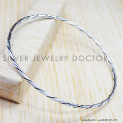 925 Sterling Silver Bangles (SJWB-157)