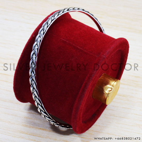 925 Sterling Silver Bangles (SJWB-160) 925 Sterling Silver Bangles (SJWB-160)