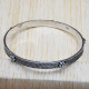 Indian Designer 925 Sterling Silver New Jewelry Exclusive Bangle SJWB-163