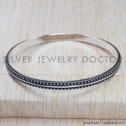 925 Sterling Silver Bangles (SJWB-164) 925 Sterling Silver Bangles (SJWB-164)