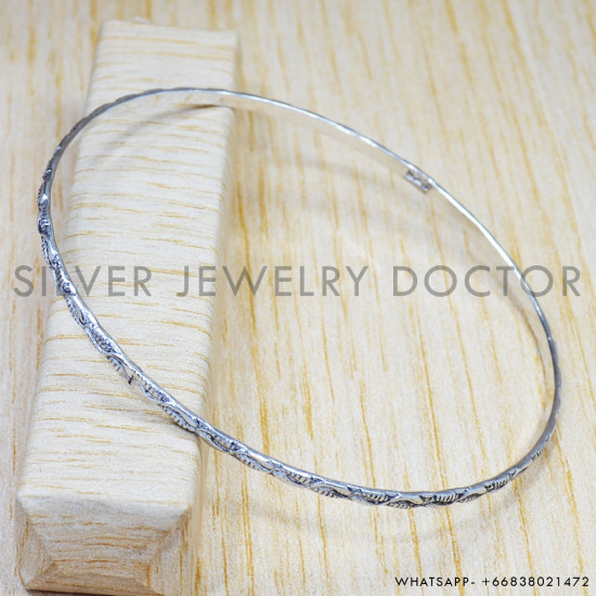 925 Sterling Silver Bangles (SJWB-165) 925 Sterling Silver Bangles (SJWB-165)