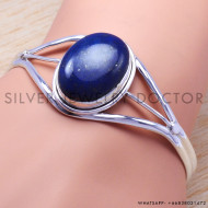 Black Onyx 925 Sterling Silver Bangles (SJWB-20) Black Onyx 925 Sterling Silver Bangles (SJWB-20)
