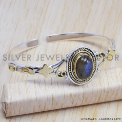 Citrine 925 Sterling Silver Bangles (SJWB-22) Citrine 925 Sterling Silver Bangles (SJWB-22)
