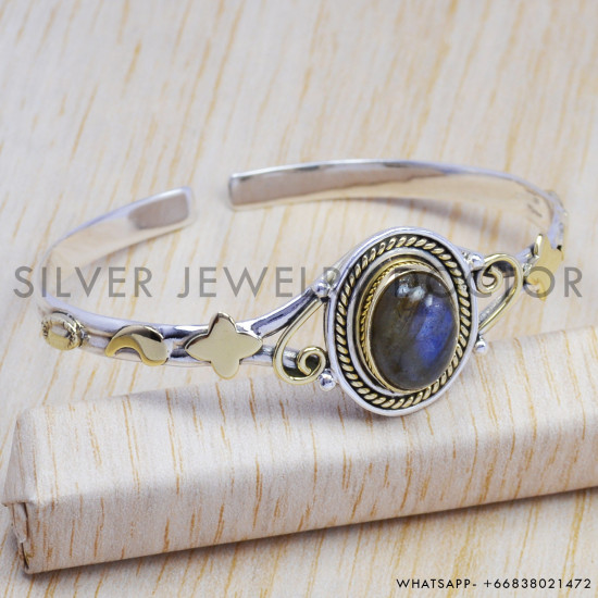 Citrine 925 Sterling Silver Bangles (SJWB-22) Citrine 925 Sterling Silver Bangles (SJWB-22)