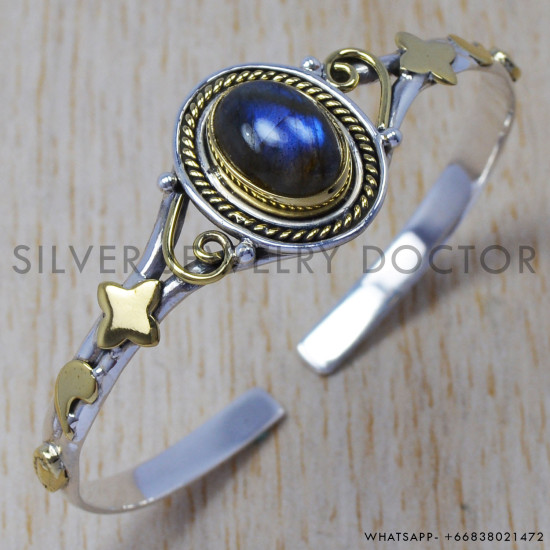Citrine 925 Sterling Silver Bangles (SJWB-22) Citrine 925 Sterling Silver Bangles (SJWB-22)