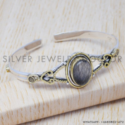 Emerald 925 Sterling Silver Bangles (SJWB-24) Emerald 925 Sterling Silver Bangles (SJWB-24)