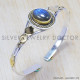 Labradorite 925 Sterling Silver Bangles (SJWB-41) Labradorite 925 Sterling Silver Bangles (SJWB-41)