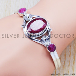Black Onyx 925 Sterling Silver Ring (SJWB-5)
