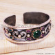 Emerald 925 Sterling Silver Bangles (SJWB-60) Emerald 925 Sterling Silver Bangles (SJWB-60)