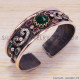 Emerald 925 Sterling Silver Bangles (SJWB-60) Emerald 925 Sterling Silver Bangles (SJWB-60)