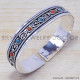 Turquoise 925 Sterling Silver Bangles (SJWB-62) Turquoise 925 Sterling Silver Bangles (SJWB-62)