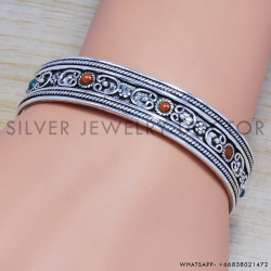 Turquoise 925 Sterling Silver Bangles (SJWB-65)