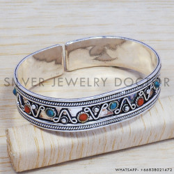 Turquoise 925 Sterling Silver Bangles (SJWB-67) Turquoise 925 Sterling Silver Bangles (SJWB-67)