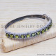 Peridot 925 Sterling Silver Bangles (SJWB-69) Peridot 925 Sterling Silver Bangles (SJWB-69)