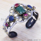 Ruby 925 Sterling Silver Bangles (SJWB-76) Ruby 925 Sterling Silver Bangles (SJWB-76)
