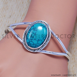Garnet 925 Sterling Silver Bangles (SJWB-92)