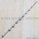 Rainbow Moonstone 925 Sterling Silver Bracelet (SJWBR-1) Rainbow Moonstone 925 Sterling Silver Bracelet (SJWBR-1)