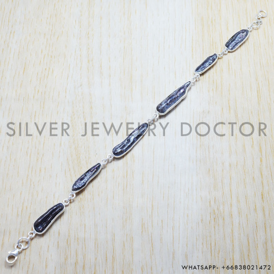 Pearl 925 Sterling Silver Bracelet (SJWBR-106) Pearl 925 Sterling Silver Bracelet (SJWBR-106)