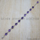Emerald 925 Sterling Silver Bracelet (SJWBR-109)