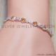 Citrine 925 Sterling Silver Bracelet (SJWBR-119) Citrine 925 Sterling Silver Bracelet (SJWBR-119)