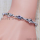 Amethyst 925 Sterling Silver Bracelet (SJWBR-131) Amethyst 925 Sterling Silver Bracelet (SJWBR-131)
