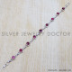 Ruby 925 Sterling Silver Bracelet (SJWBR-132) Ruby 925 Sterling Silver Bracelet (SJWBR-132)