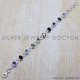 Peridot 925 Sterling Silver Bracelet (SJWBR-138)