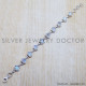 Rainbow Moonstone 925 Sterling Silver Bracelet (SJWBR-139) Rainbow Moonstone 925 Sterling Silver Bracelet (SJWBR-139)