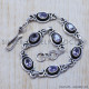 Amethyst 925 Sterling Silver Bracelet (SJWBR-142) Amethyst 925 Sterling Silver Bracelet (SJWBR-142)