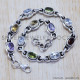 Garnet 925 Sterling Silver Bracelet (SJWBR-143) Garnet 925 Sterling Silver Bracelet (SJWBR-143)
