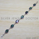 Mystic Topaz 925 Sterling Silver Bracelet (SJWBR-151) Mystic Topaz 925 Sterling Silver Bracelet (SJWBR-151)