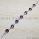 Mystic Topaz 925 Sterling Silver Bracelet (SJWBR-154) Mystic Topaz 925 Sterling Silver Bracelet (SJWBR-154)