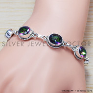 925 Sterling Silver Bracelet (SJWBR-157) 925 Sterling Silver Bracelet (SJWBR-157)